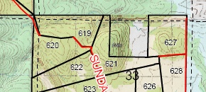 40 acres bordering State land!